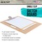 U.S. Art Supply; 11" x 17" Artist Sketch Tote Board - Lightweight Hardboard Drawing Board with Handle, Clip & Rubber Band for Art, Sketching, Travel, Studio; Category:Drawing & Sketching Boards; Image:3